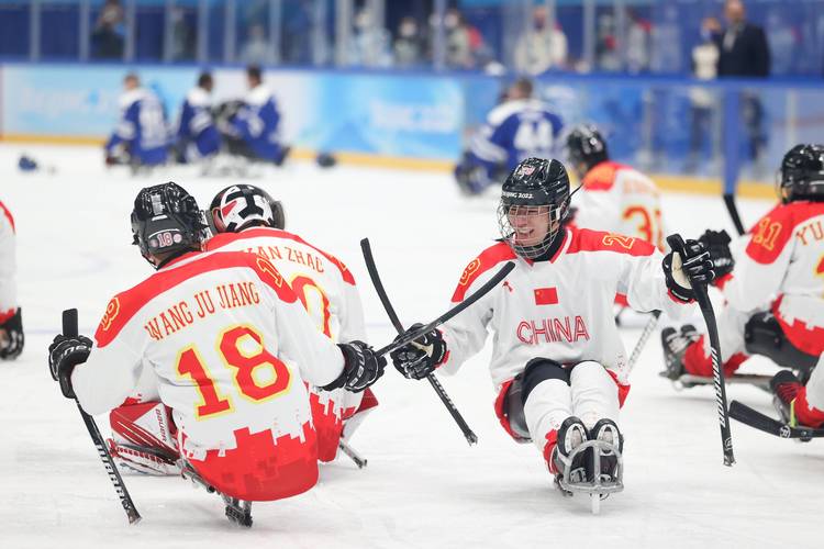 残奥冰球中国vs斯洛伐克回放