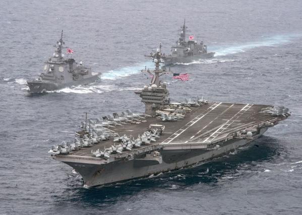 美军vs日本航母